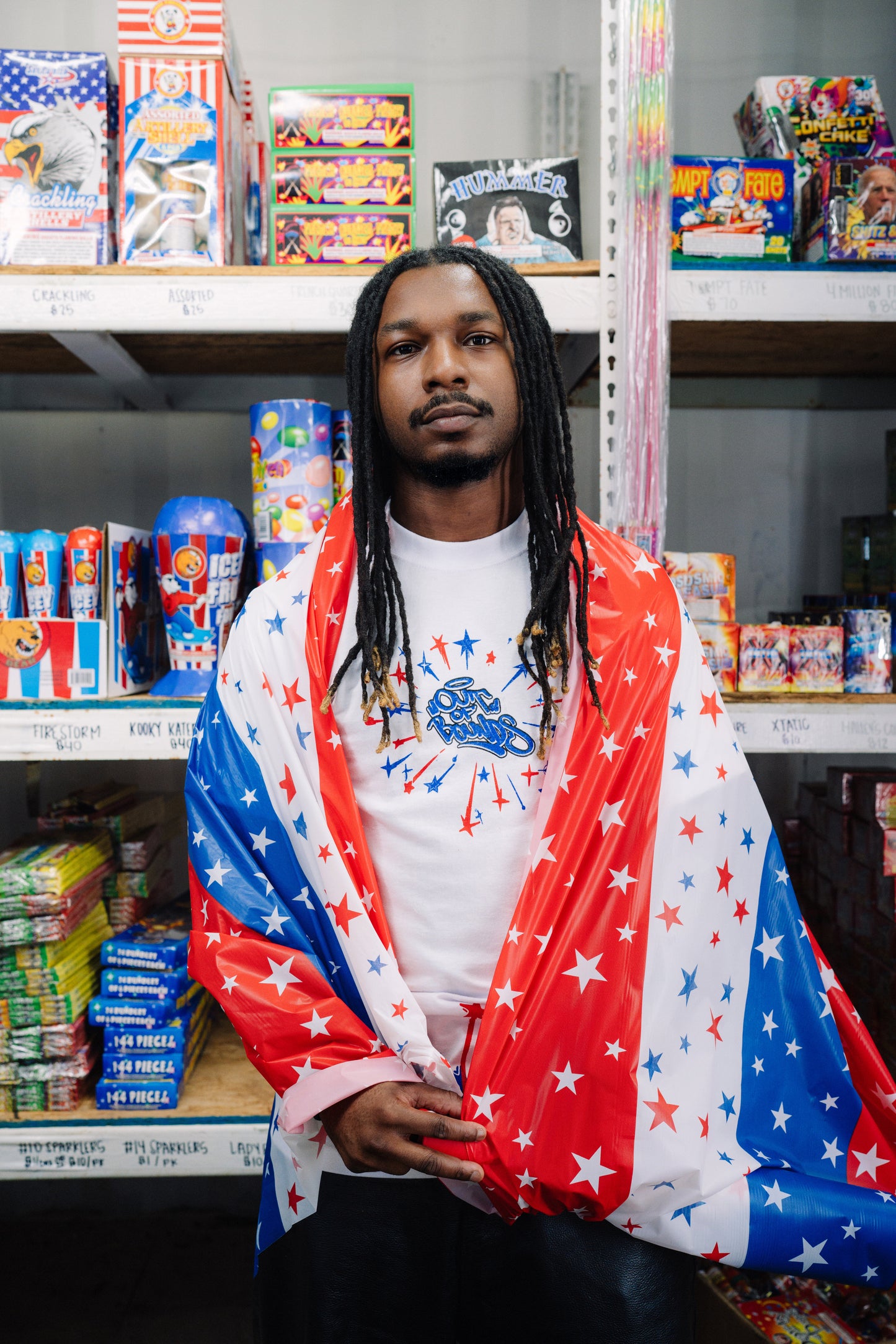 Out of Bounds "Firework Tee"