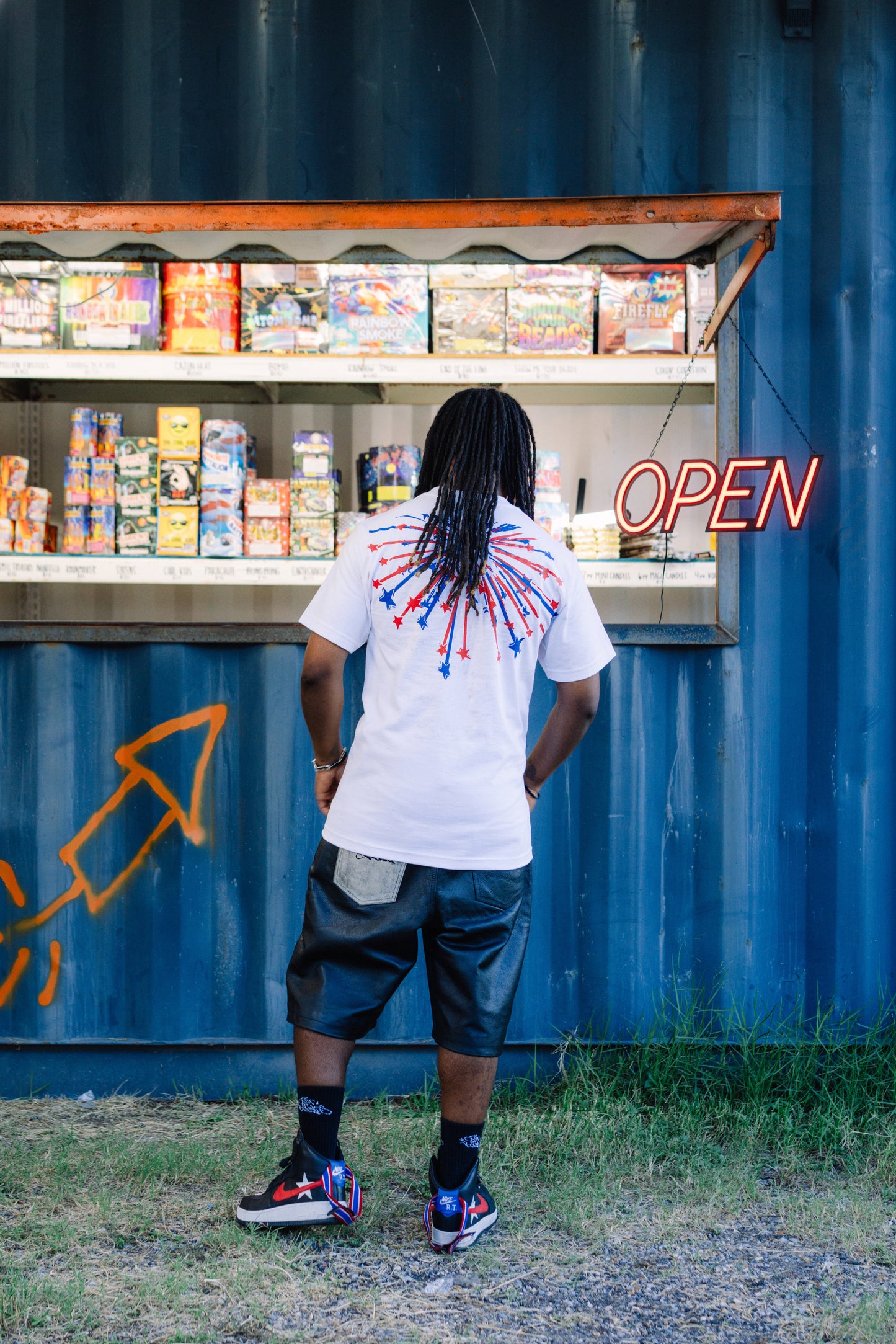 Out of Bounds "Firework Tee"