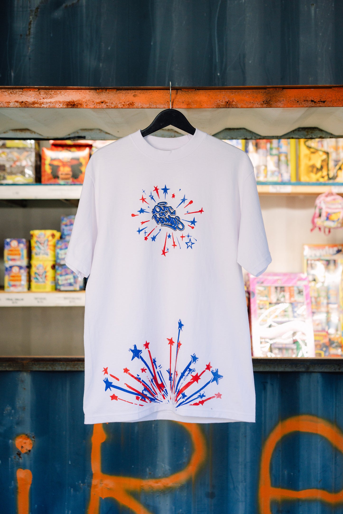 Out of Bounds "Firework Tee"