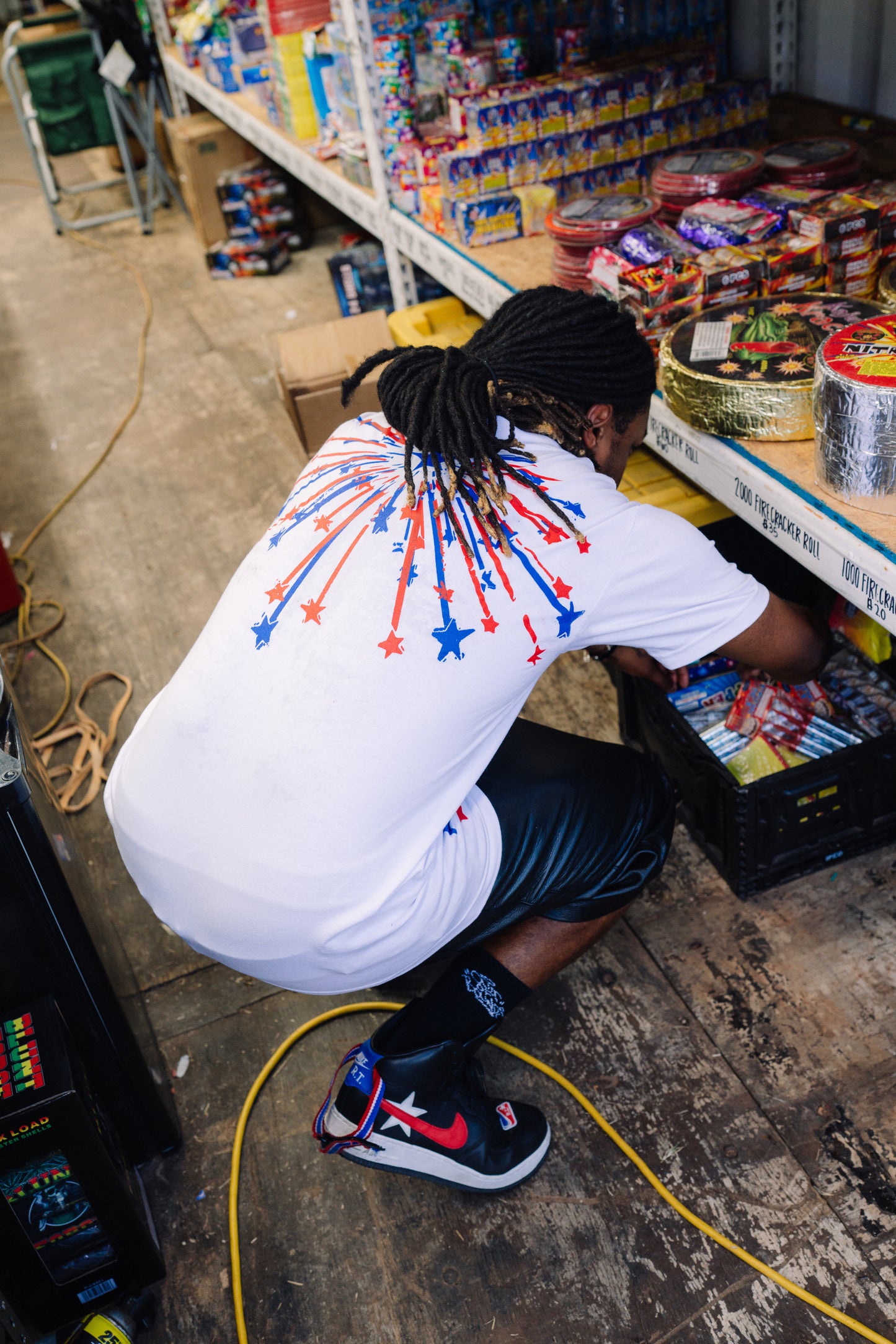 Out of Bounds "Firework Tee"